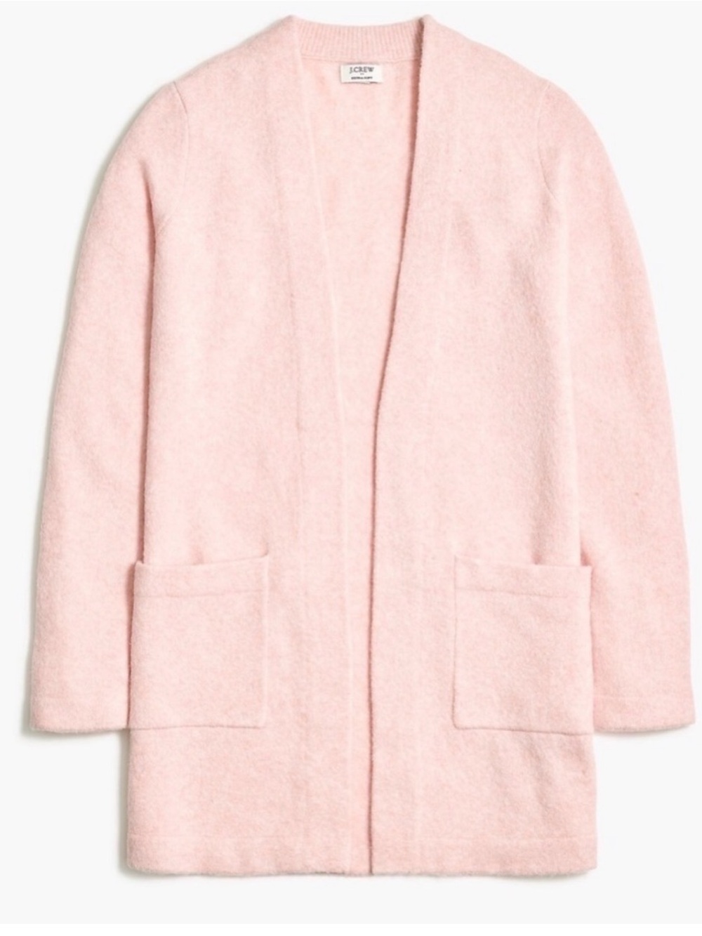 J. Crew Extra-Soft Open Front Cardigan
Sweater Pink Blush Small